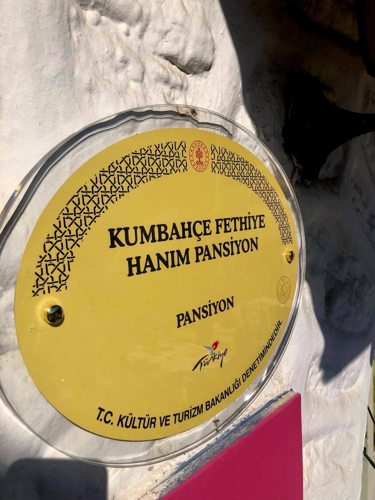 Kumbahce Fethiye Hanim Pansiyon Bodrum ภายนอก รูปภาพ